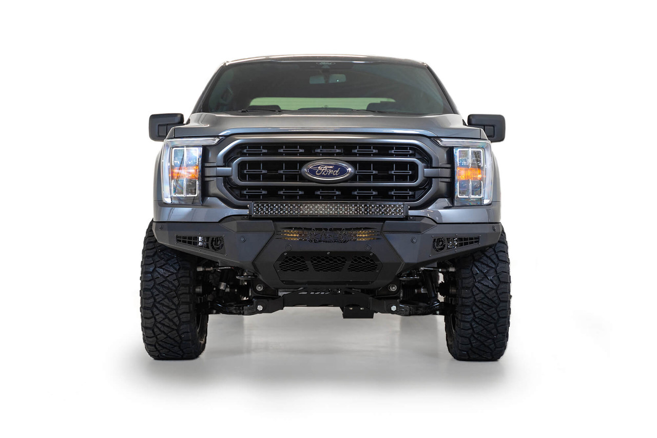 Addictive Desert Designs 2021 Ford F-150 HoneyBadger Front Bumper w/o Top Hoop