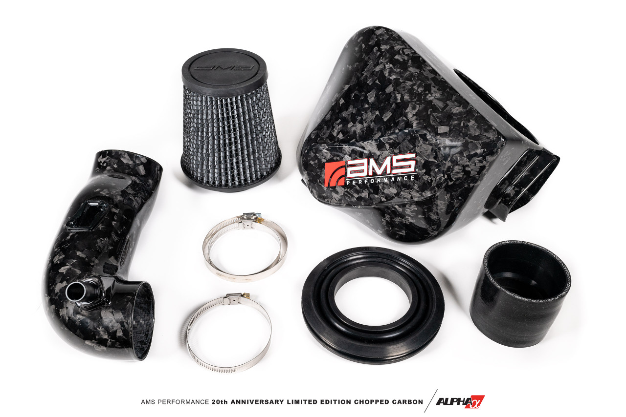 AMS Performance 2020+ Toyota Supra A90 Chopped CF Cold Air Intake