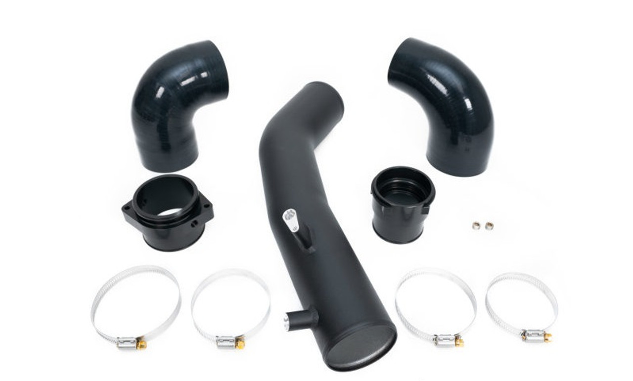 AMS Performance 2020+ Toyota Supra A90 Aluminum 3in Charge Pipe Kit