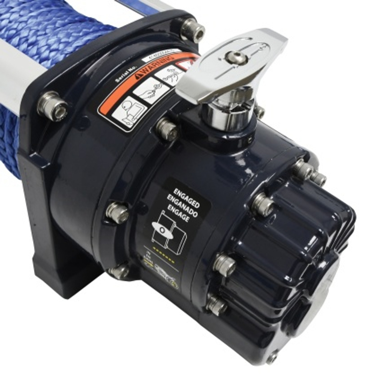 Superwinch 9500 LBS 12 VDC 3/8/in x 80ft Synthetic Rope Talon 9.5SR Winch (1695201)