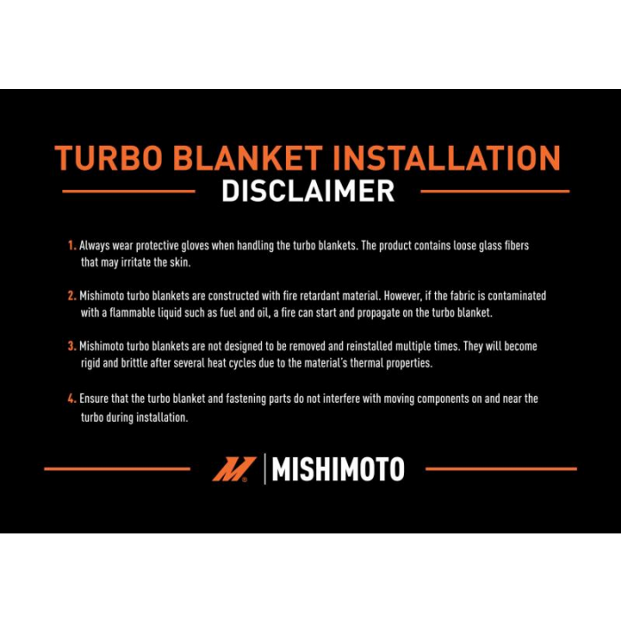 Mishimoto Titanium Turbo Blanket 2020+ Toyota Supra GR 3.0L B58 MMTB-SUP- 20