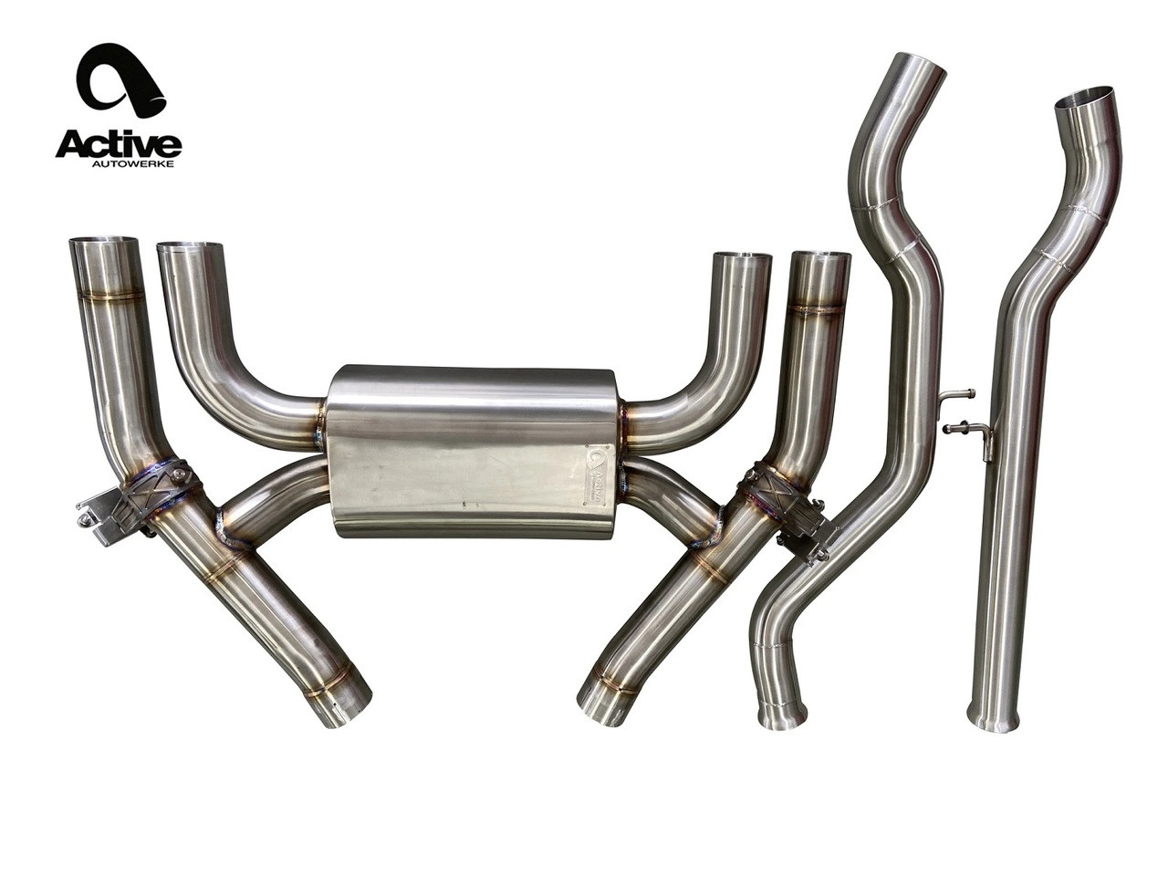 Active Autowerke Vavled Rear Axle Back Exhaust BMW M3 M4 (G80 G82)