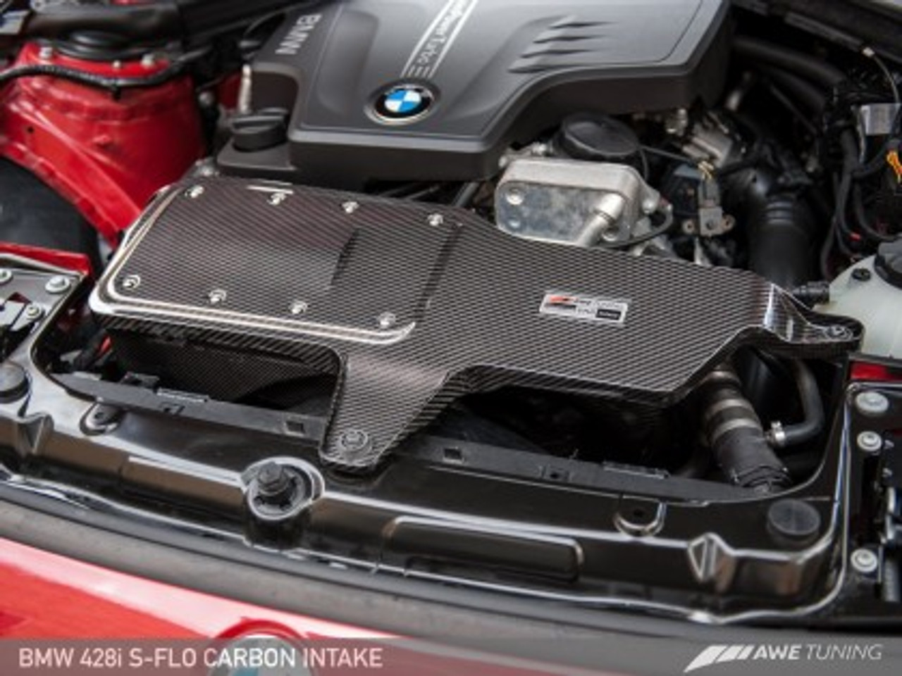 AWE Tuning BMW F30 F32 F22 228i/320i/328i/428i S-FLO Carbon Intake (2660-13034)