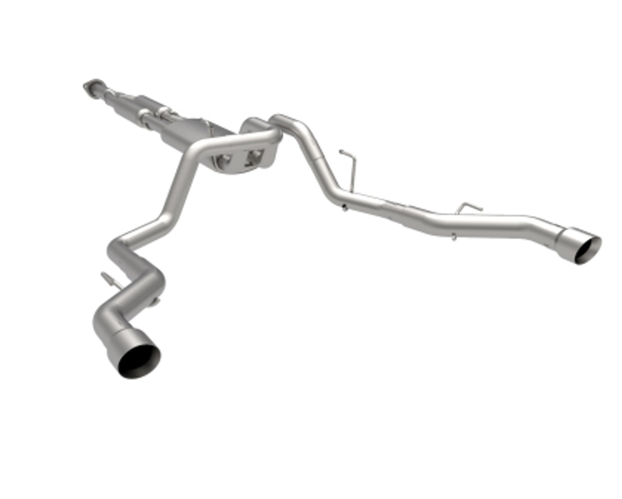 Kooks Dual Cat-Back Rear Exit Exhaust w/Polished Tips 15-20 Ford F150 2.7/3.5/5.0L  (13604210)