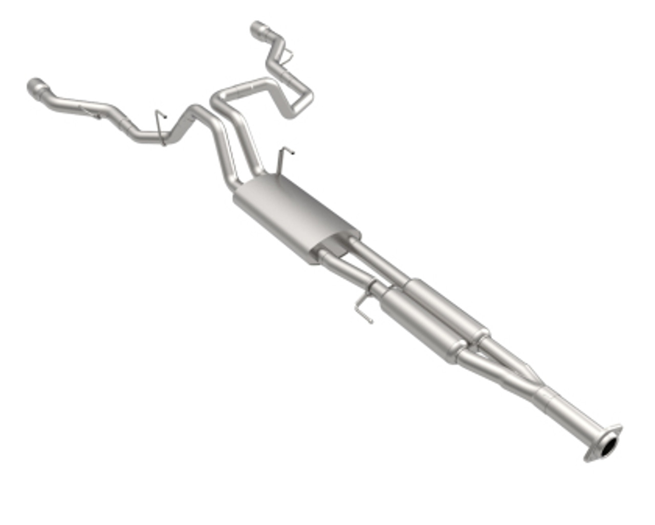 Kooks Dual Cat-Back Rear Exit Exhaust w/Polished Tips 15-20 Ford F150 2.7/3.5/5.0L  (13604210)