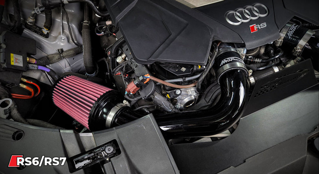 BMS Dual Turbo Inlet and Intake System for 2021+ Audi RS6 / RS7