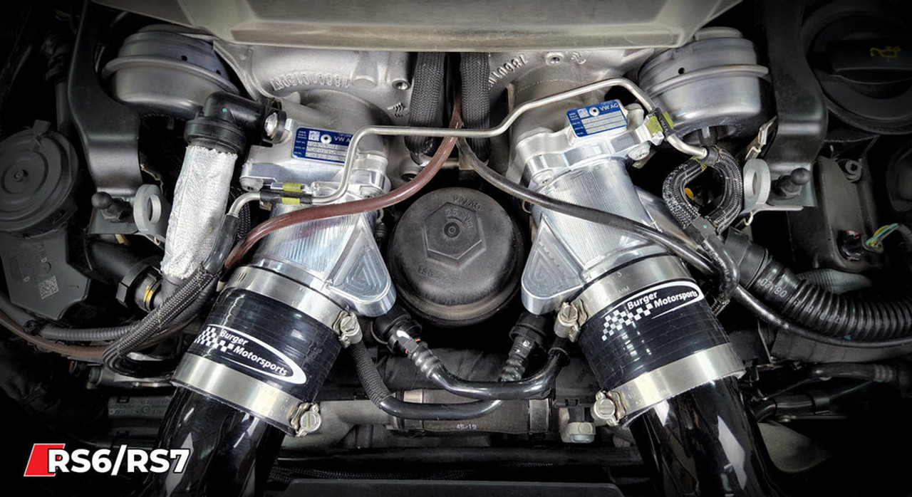 BMS Dual Turbo Inlet and Intake System for 2021+ Audi RS6 / RS7