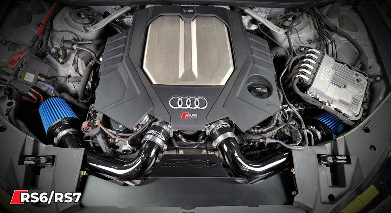 BMS Dual Turbo Inlet and Intake System for 2021+ Audi RS6 / RS7