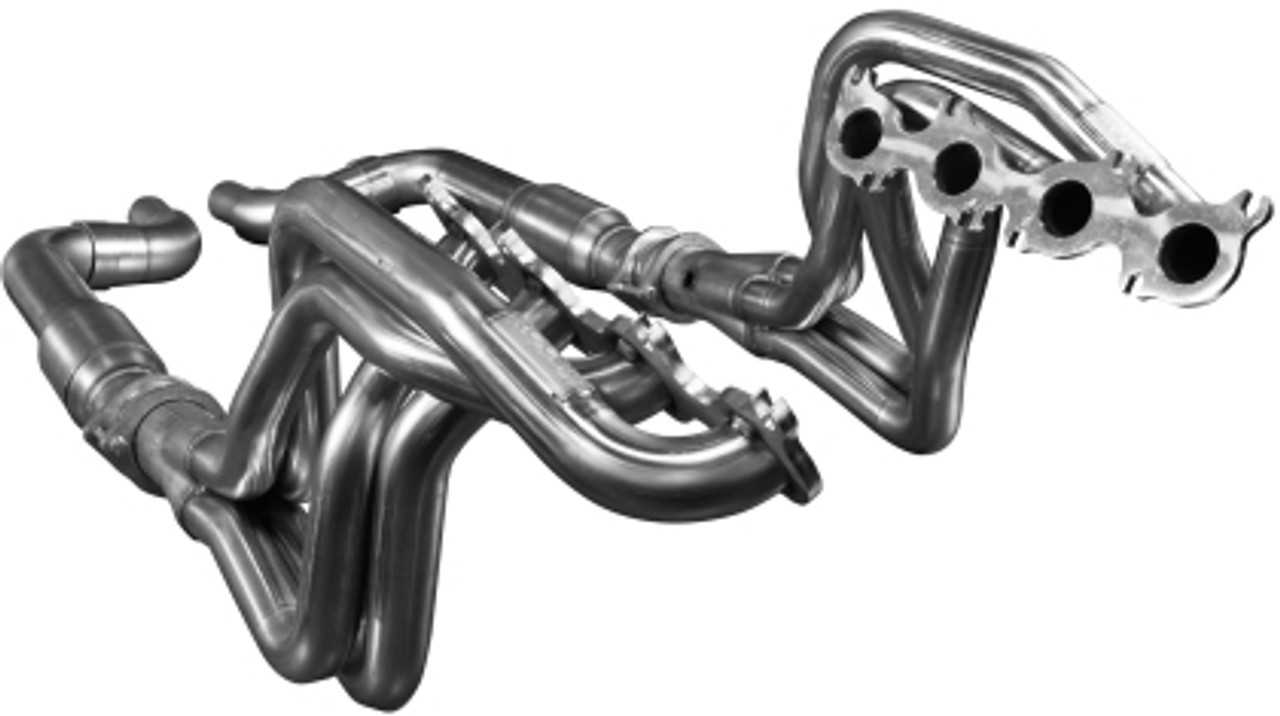 Kooks 1 7/8in x 3in SS Headers w/ Green Catted OEM Connection Pipe 15-22 Ford Mustang GT  (1151H432)