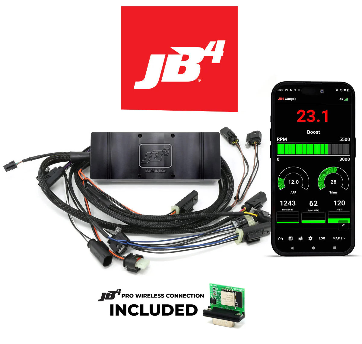 Burger Motorsports JB4  Tuner for Mercedes-Benz C63, E63, GTS, GLC