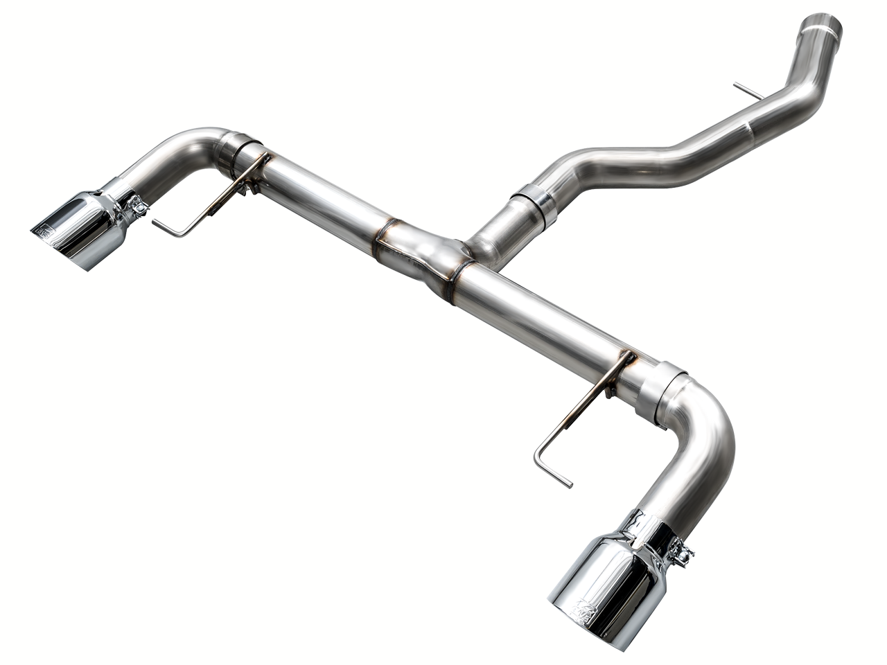 AWE Track Edition Axleback Exhaust for BMW G20 330i/430i - Chrome Silver 3020-32429