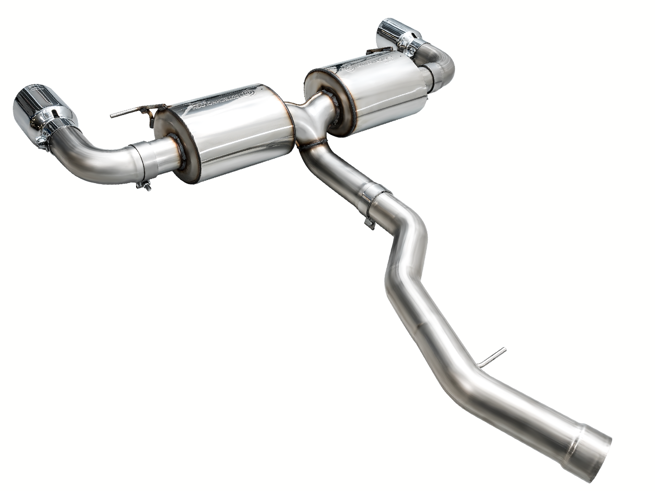 AWE Touring Edition Axleback Exhaust for BMW G20 330i/430i - Chrome Silver 3015-32429