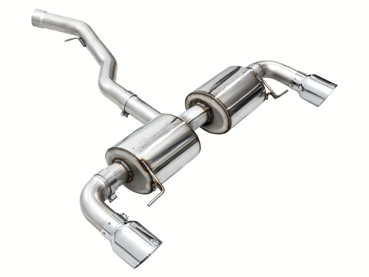 AWE Touring Edition Axleback Exhaust for BMW G20 330i/430i - Chrome Silver 3015-32429