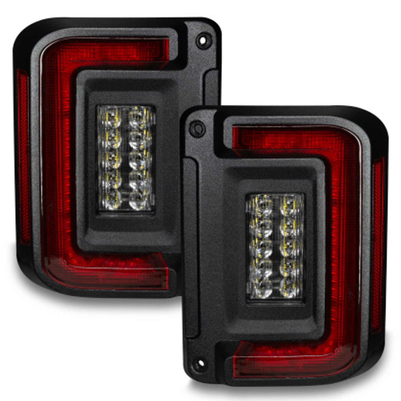 Oracle Jeep Wrangler JK Flush Mount LED Tail Lights (5891-504)