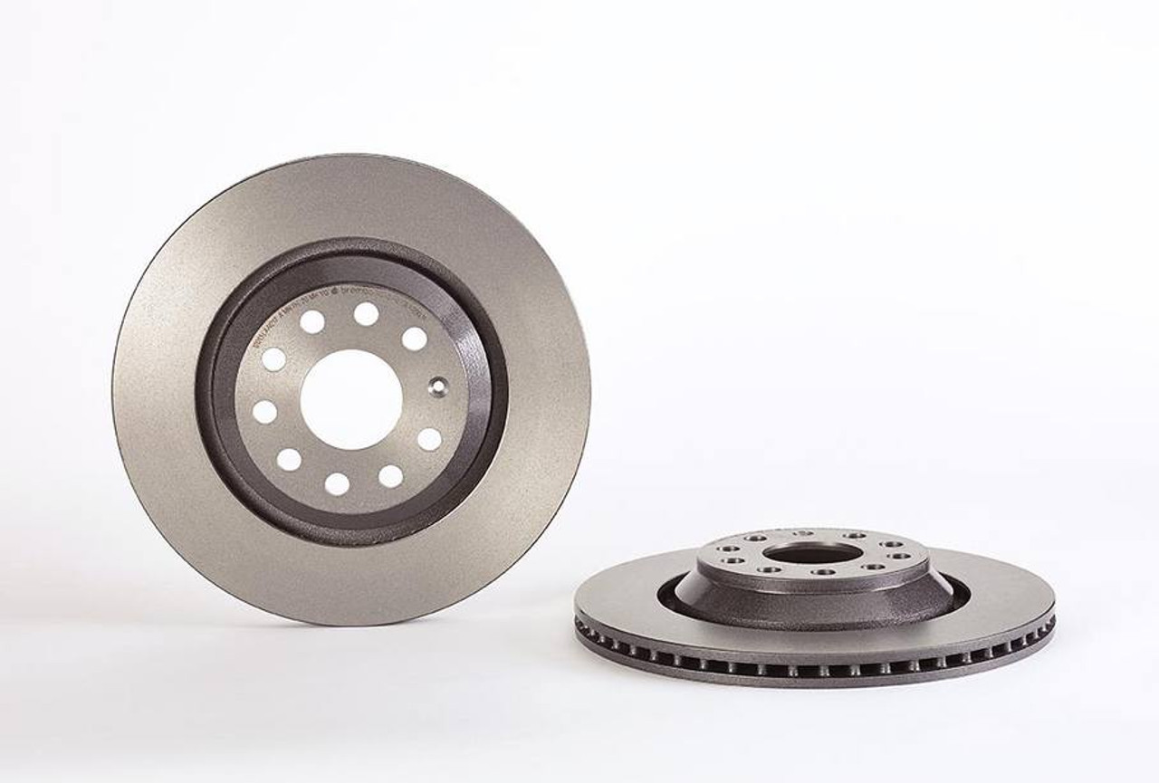  Brembo 17-20 Audi RS3/15-20 S3/15-19/22-23 Golf R Rear Premium UV Coated OE Equivalent Rotor 09.A200.11