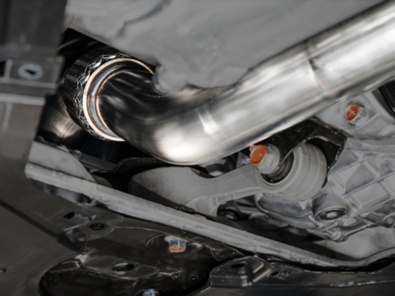 AWE Touring Edition Exhaust for FL5 Civic Type R - Triple Chrome Silver Tips 3015-52287