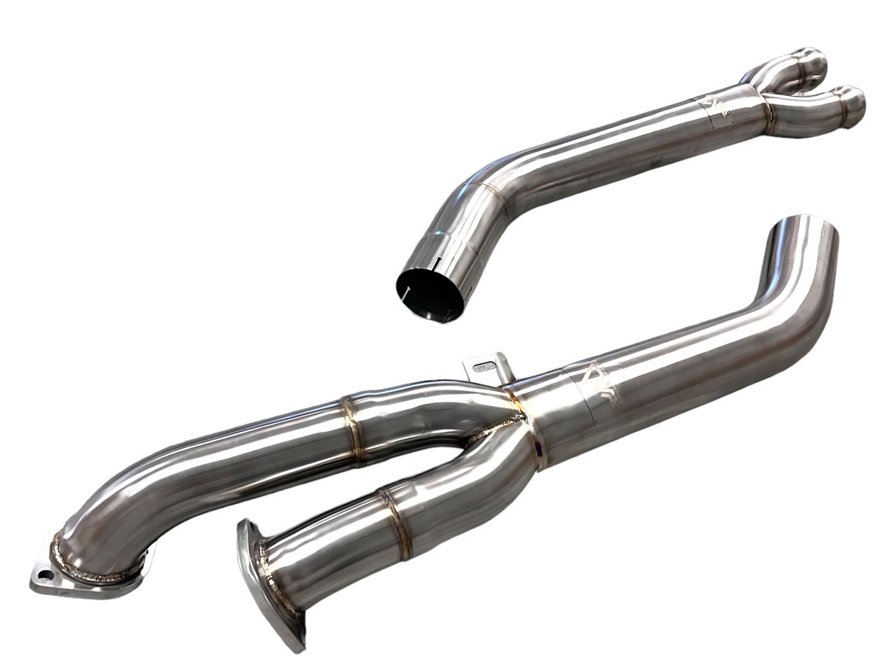MAD BMW G87 M2 S58 Non-Resonated Single Midpipe 