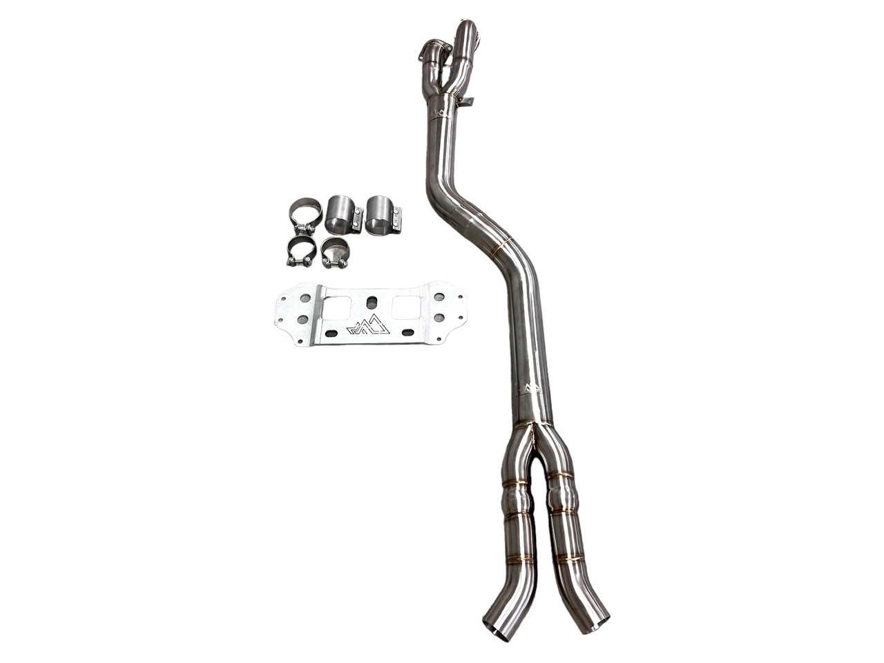 MAD BMW G87 M2 S58 Non-Resonated Single Midpipe 