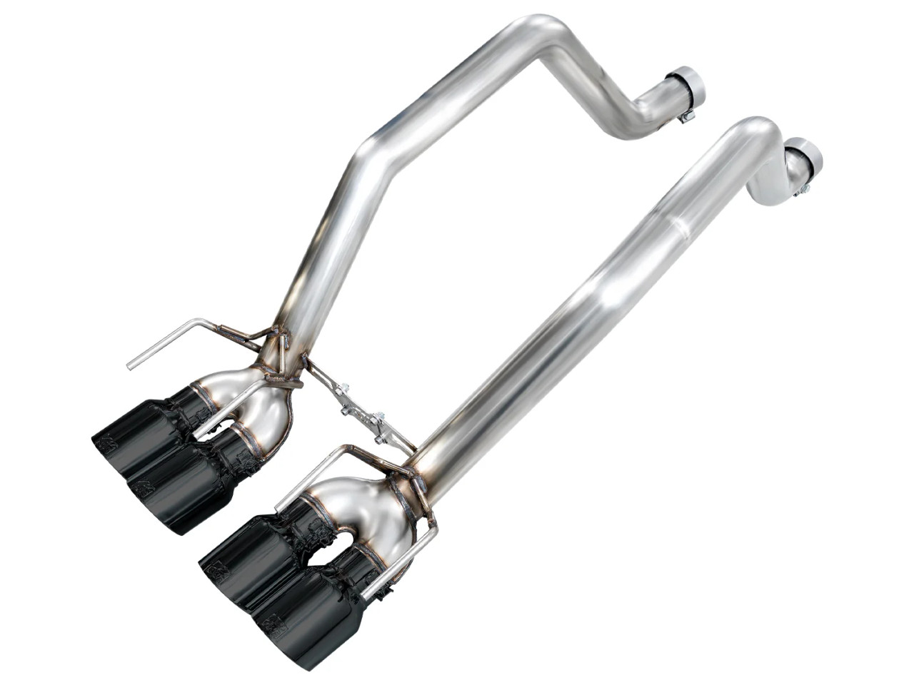 AWE Track Edition Axleback Exhaust for C6 Chevrolet Corvette Z06/ZR1 - Diamond Black Tips 3020-43606