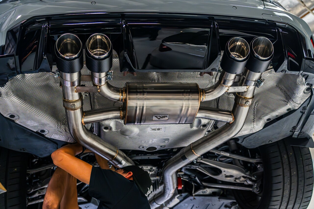 MAD Axle Back Exhaust BMW M3 M4 G80 G82 S58