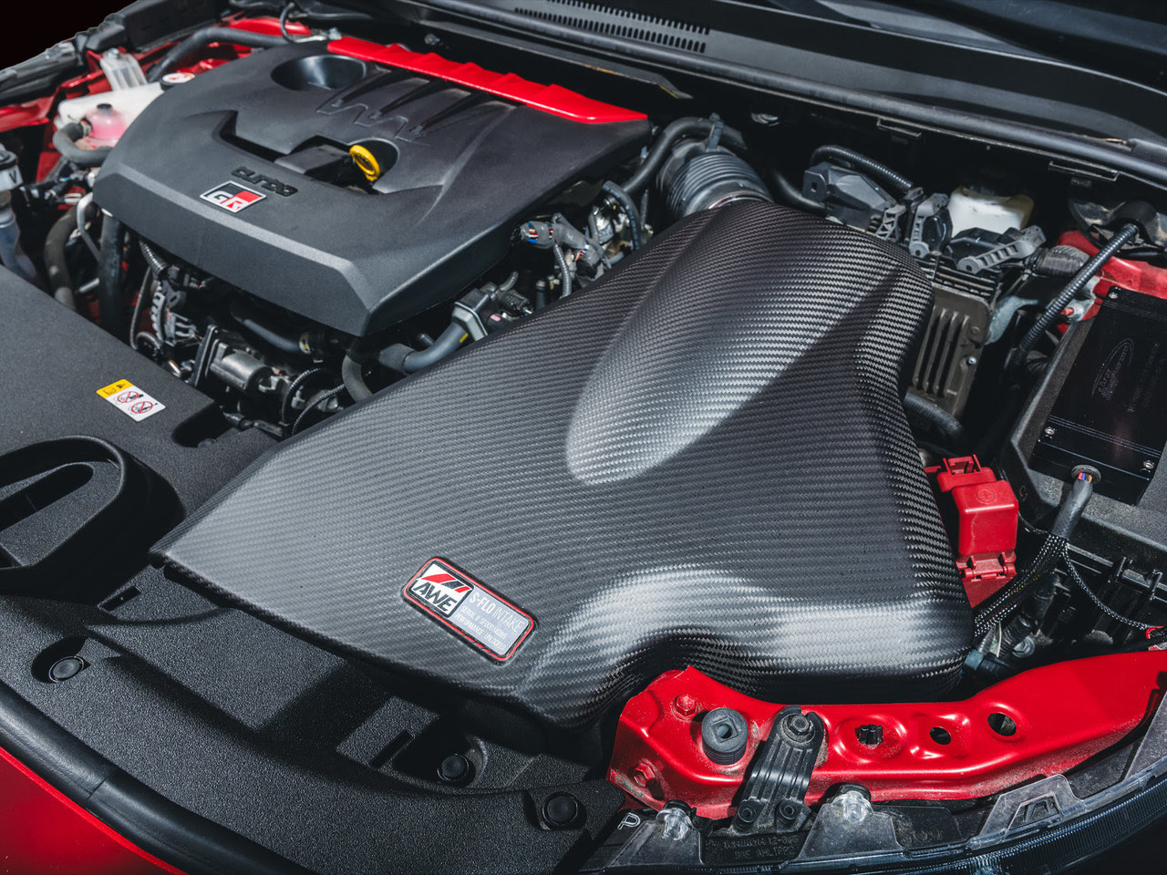 AWE Tuning S-FLO Carbon Fiber Intake - 2023-2024 Toyota GR Corolla (2660-15316)