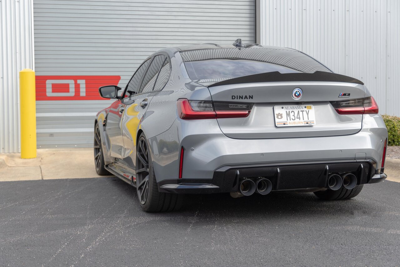Dinan Valved Axle-Back Exhaust - 2021-2026 BMW M3/M4 G80 G82 (D660-0093-BLK)