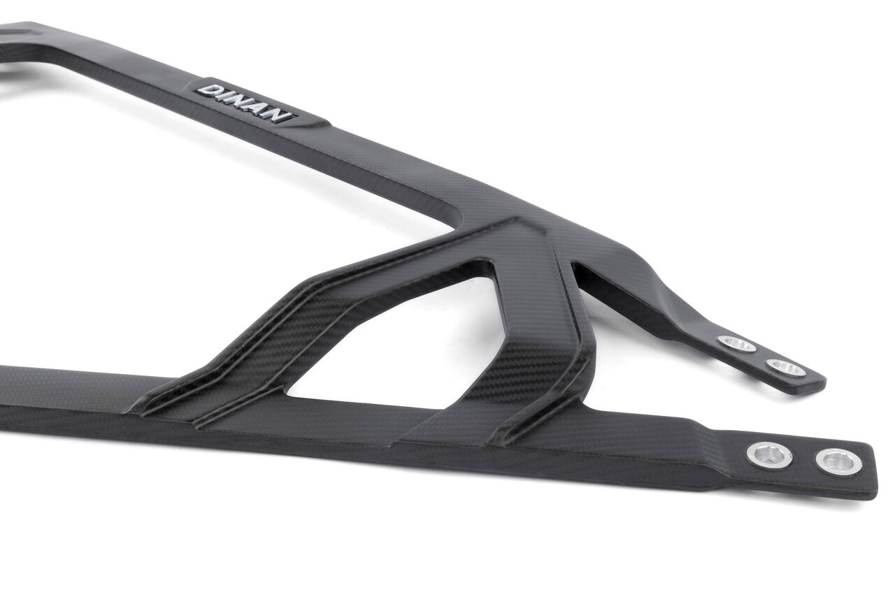 Dinan Matte Carbon Fiber Strut Tower Brace - 2021-2026 BMW M2/M3/M4 G80 G82 G87