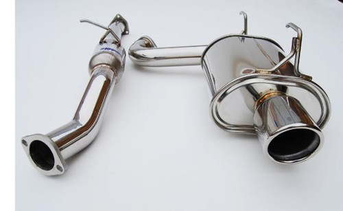 Invidia Q300 Cat-Back Exhaust (Rolled Single Tip) HS00HS1GS3, 2000-2009 Honda S2000 Invidia Q300 Cat-Back Exhaust (Rolled Single Tip) HS00HS1GS3, 2000-2009 Honda S2000