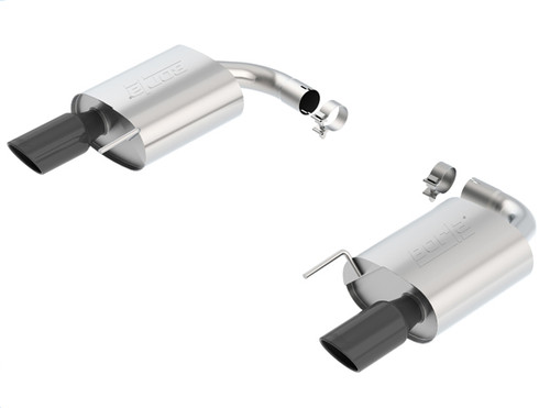 Borla S Type Axle Back Exhaust (Black Chrome) 11887BC, 2015-2017 Ford Mustang GT Borla S Type Axle Back Exhaust (Black Chrome) 11887BC, 2015-2017 Ford Mustang GT