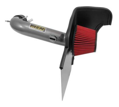 AEM Cold Air Intake (Gun Metal Gray) 21-745C, 2015-2017 Ford Mustang GT AEM Cold Air Intake (Gun Metal Gray) 21-745C, 2015-2017 Ford Mustang GT