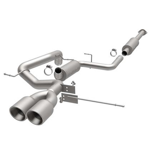 Magnaflow Cat-Back Exhaust (Dual Center Rear Exit) 15155, 2013-2018 Ford Focus ST 2.0L Turbo Magnaflow Cat-Back Exhaust (Dual Center Rear Exit) 15155, 2013-2018 Ford Focus ST 2.0L Turbo
