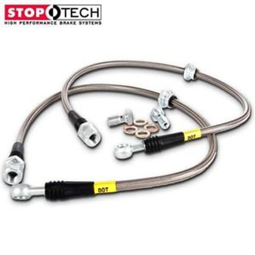 Stop Tech Stainless Steel Brake Line Kit (Rear) 95034525, 2007-2010 BMW 335i E90 E92 Stop Tech Stainless Steel Brake Line Kit (Rear) 95034525, 2007-2010 BMW 335i E90 E92