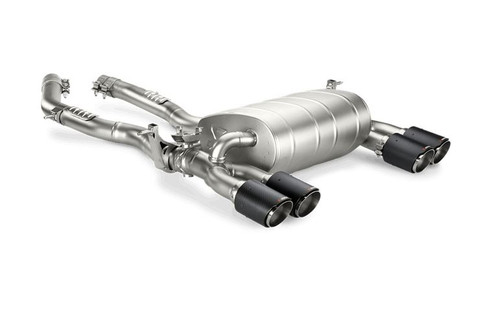 Akrapovic Slip-On Titanium Axle-Back Exhaust, 2015-2020 BMW F80 M3 &  F82 M4 - M-BM/T/8H Akrapovic Slip-On Titanium Axle-Back Exhaust, 2015-2020 BMW F80 M3 &  F82 M4 - M-BM/T/8H