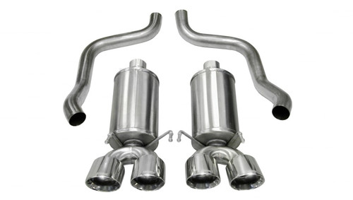 Corsa Xtreme Axle Back Exhaust 14469, 2005-2008 Chevy C6 Corvette 6.0L / 6.2L Corsa Xtreme Axle Back Exhaust 14469, 2005-2008 Chevy C6 Corvette 6.0L / 6.2L