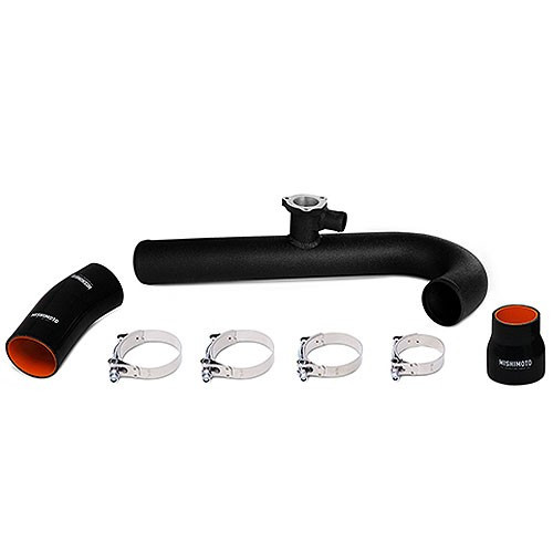 Mishimoto Hot Side Intercooler Charge Pipe, 2015-2020 Ford Mustang Ecoboost Mishimoto Hot Side Intercooler Charge Pipe, 2015-2020 Ford Mustang Ecoboost
