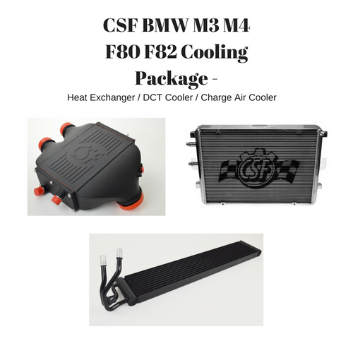 CSF BMW M3 M4 F80 F82 Cooling Package - Heat Exchanger / DCT Cooler / Charge Air Cooler CSF BMW M3 M4 F80 F82 Cooling Package - Heat Exchanger / DCT Cooler / Charge Air Cooler