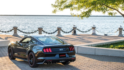 Corsa 3" Cat Back Exhaust Xtreme W/ Black Quad Tips 14335BLK for 2015-2019 Ford Mustang GT