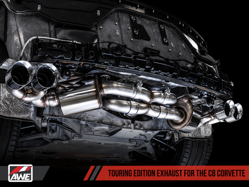 AWE Tuning C8 Chevrolet Corvette Touring Exhaust System