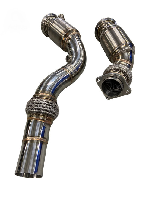 Active Autowerke S55 BMW M3 M4 F80 F82 GESI - G Sport Catted Downpipe Active Autowerke S55 BMW M3 M4 F80 F82 GESI - G Sport Catted Downpipe