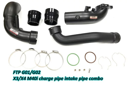 FTP BMW G01/G02 X3/X4 M40i Charge Pipe Intake Pipe Combo (2018-2020) Gen 1 B58