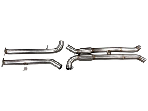 MAD BMW S58 Resonated H-Pipe Midpipe M2 G87