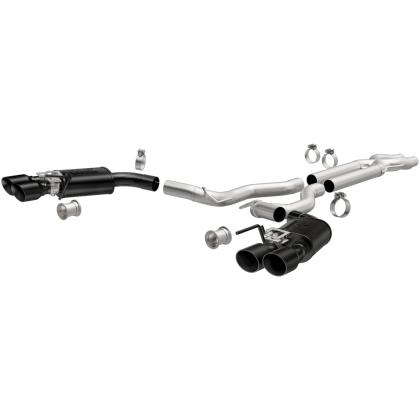 マスタング マグナフローMAGNAFLOW Magnaflow Competition Series Cat-Back Exhaust W/ Black Tips 19369