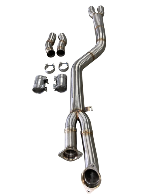 Active Autowerke Single Mid Pipe BMW G80/G82 M3/M4 Top Gear Solutions