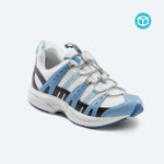 Dr Comfort Refresh Blue is a stylish, super-lightweight women's athletic shoe that helps provide superior comfort and support for women who suffer from painful or sensitive feet.