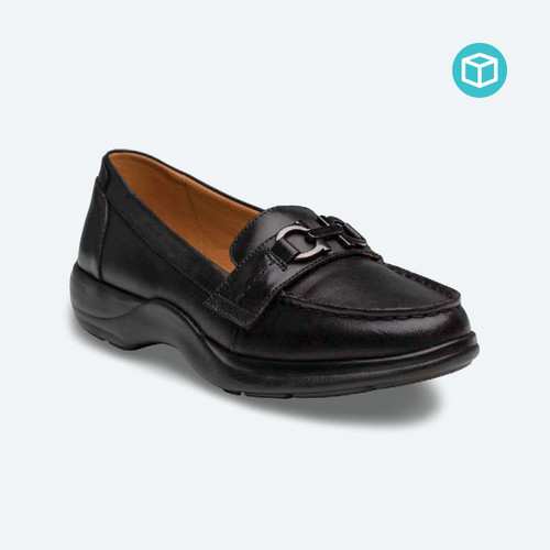 The Dr. Comfort® Mallory is a sleek-looking, slip-on women’s dress shoe that can help relieve your aches and pains.
