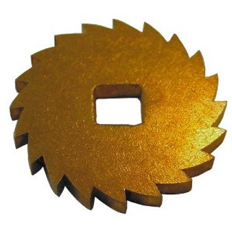 BRASS RATCHET WHEEL FOR CLOCKS 21mm