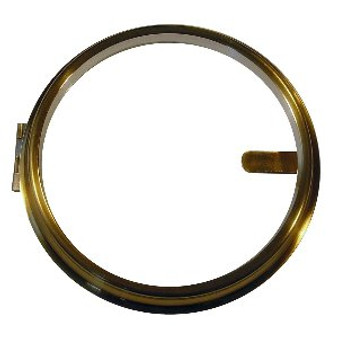 SPUN BRASS OFFICE DIAL BEZEL 14inch