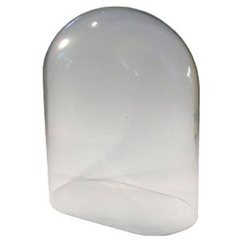GLASS DOME, OVAL 140 x 90 x 200mm