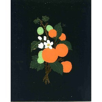 ORANGES TABLET W6: 8inch x 10inch BLACK