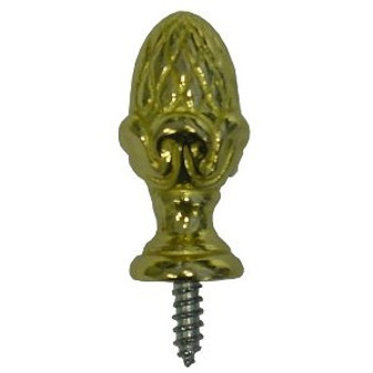 CAST BRASS FINIAL 35 x 18mm